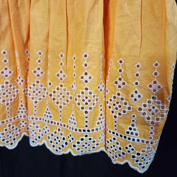 LOFT Eyelet Tiered Swing Dress - Picture 7 of 16